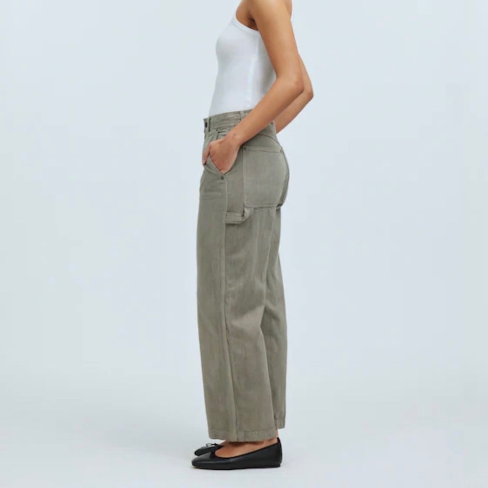 Madewell x MN Dye Studio Perfect Vintage Wide-Leg Carpenter Jean | Size 26